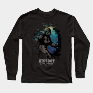 Bigfoot Sanctuary Long Sleeve T-Shirt